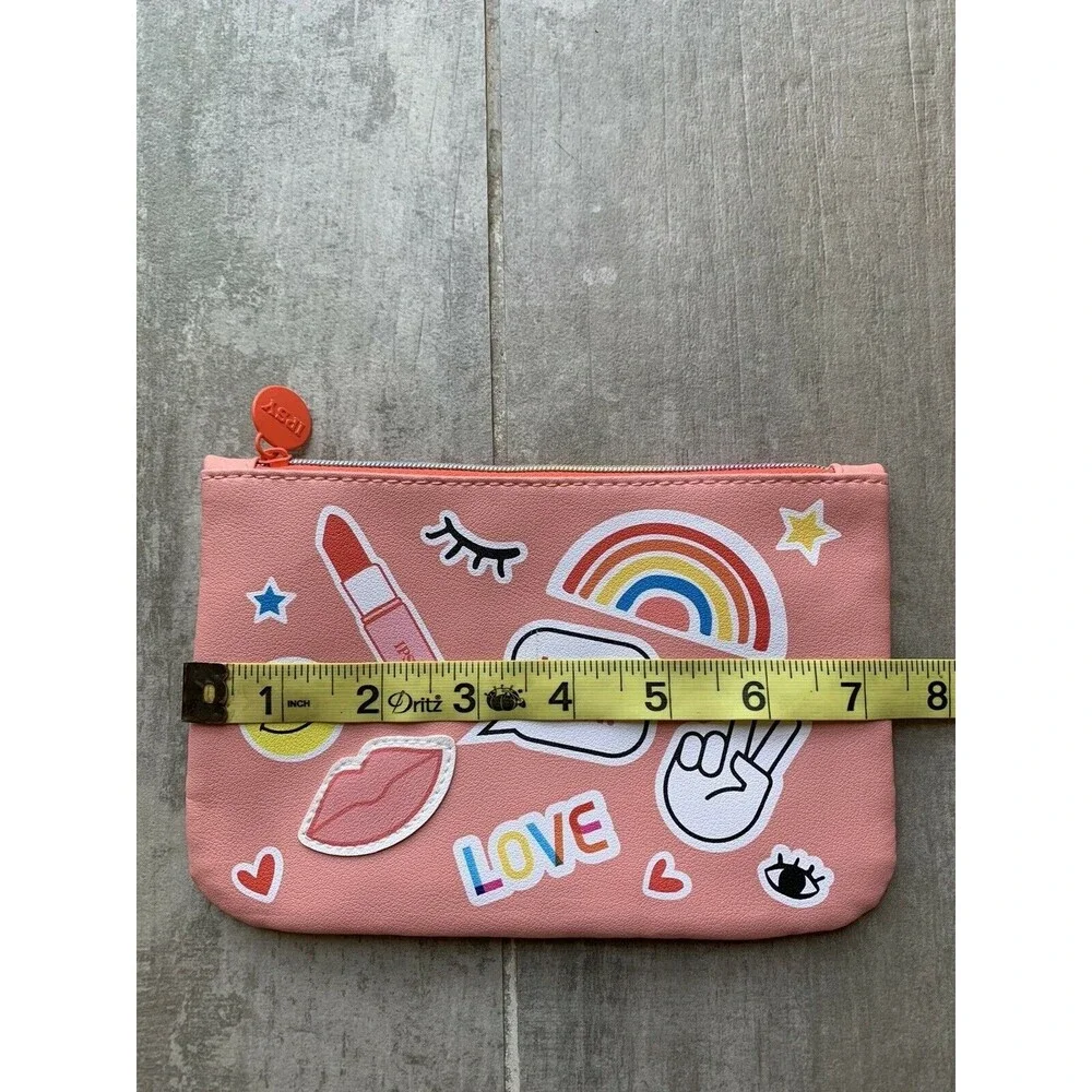 Makeup Bag Travel Case Wallet Clutch Organizer Pencil Case NEW Zip Cute
